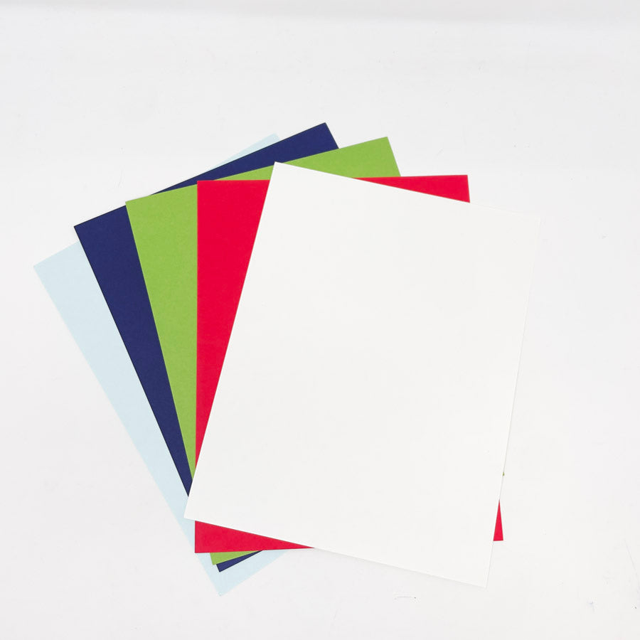 NEW // Letter Size Cardstock, by the Sheet
