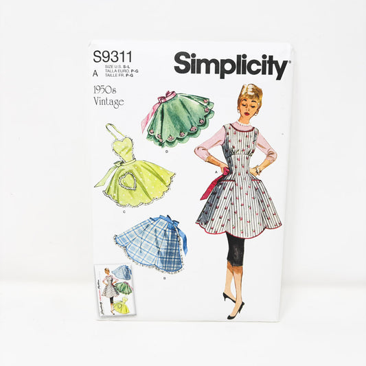 Simplicity Accessories Sewing Pattern S9311 – Apron - Size S-L