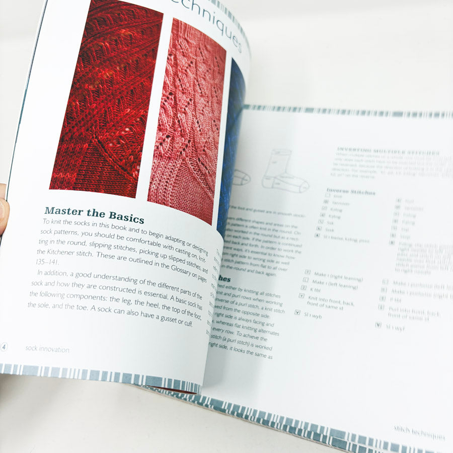 Sock Innovation Book by Cookie A