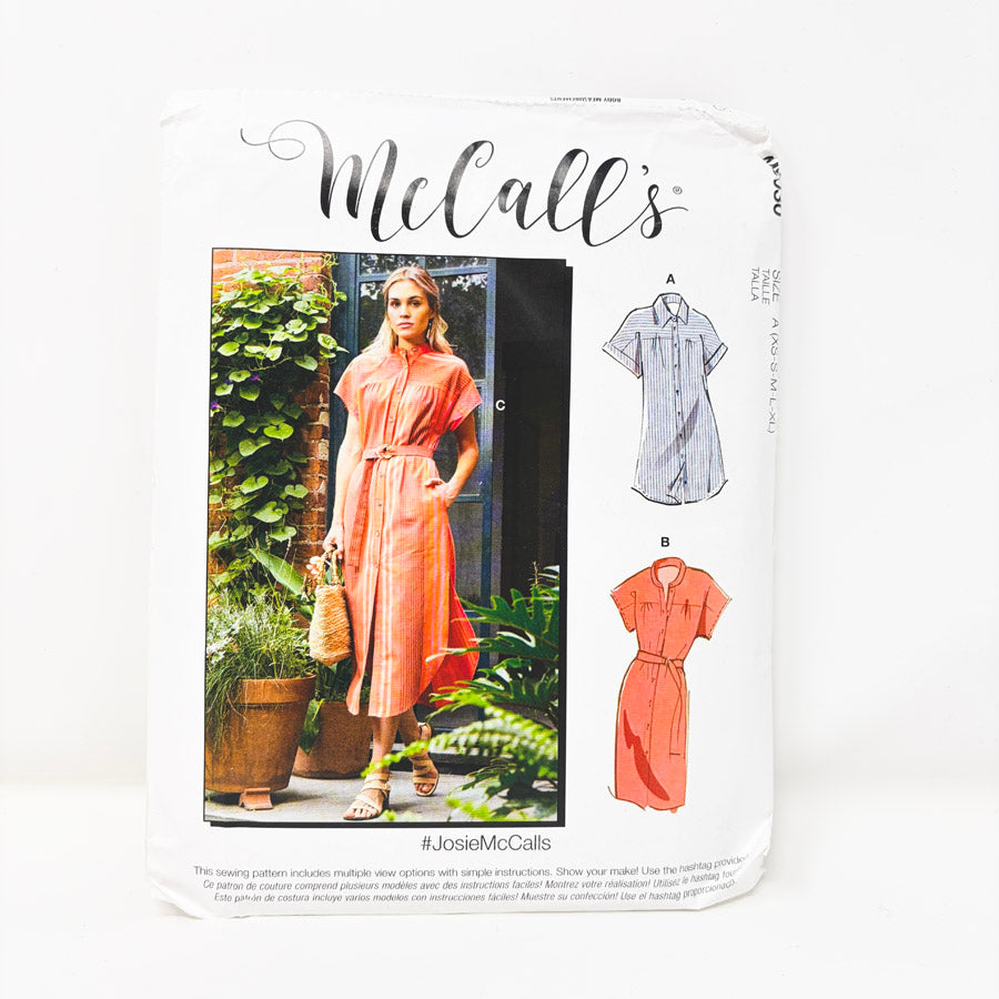 2020 McCall's Sewing Pattern M8030 - Dress - Size XS-XL