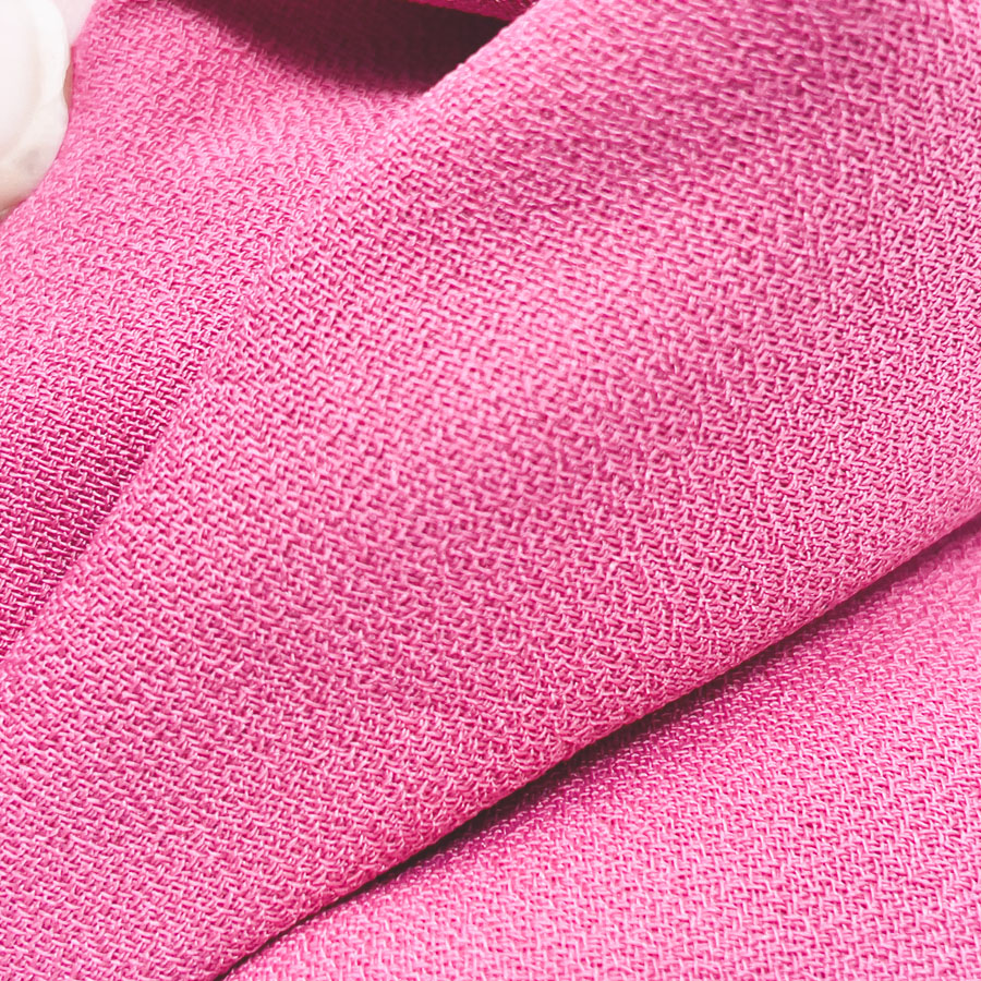 1.5 Yards Hot Pink Polyester Fabric