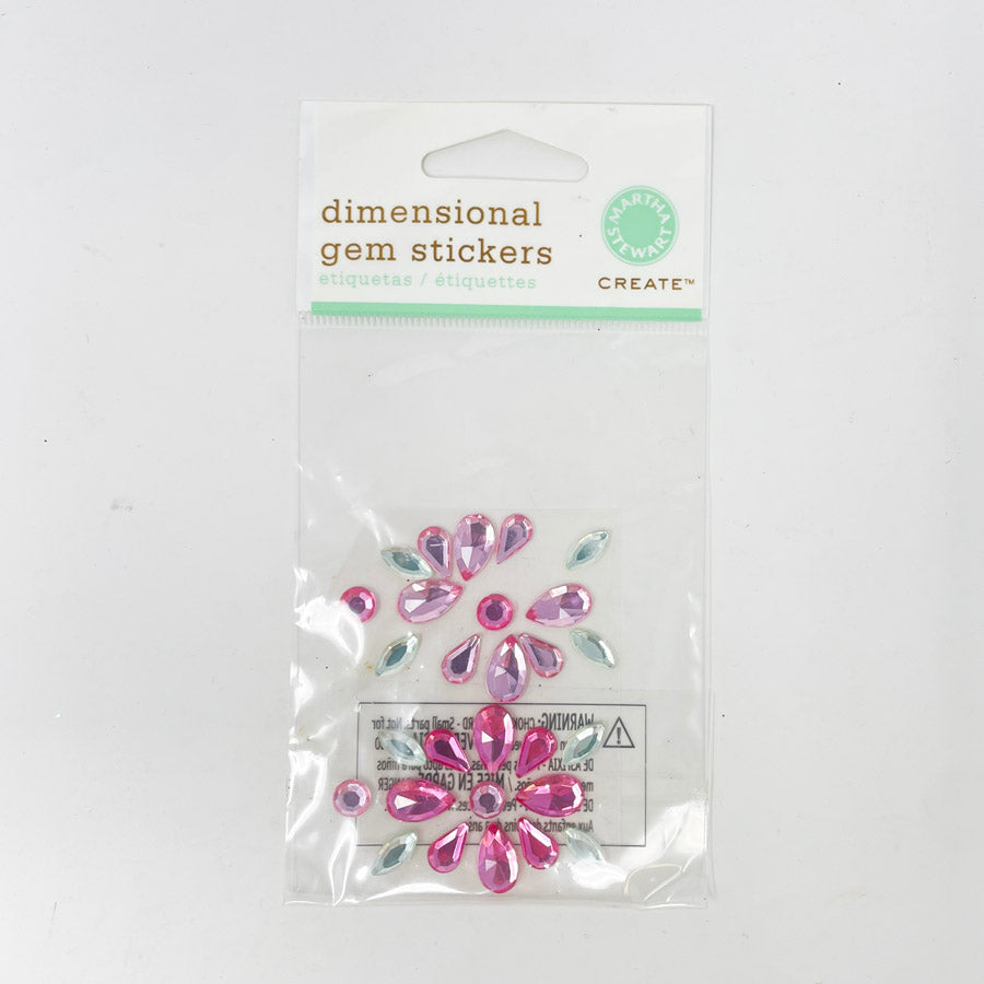 Martha Stewart Dimensional Gem Stickers