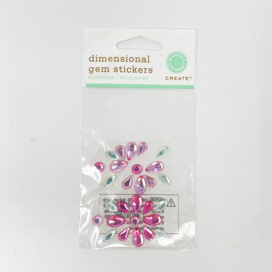 Martha Stewart Dimensional Gem Stickers
