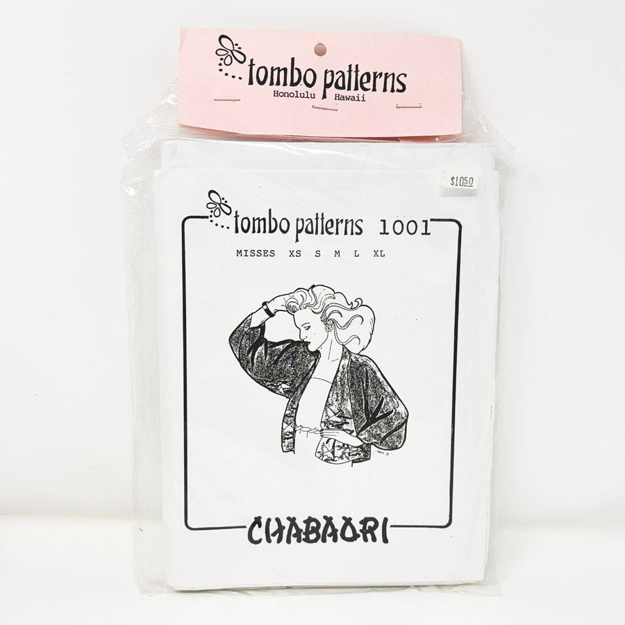 1980s Chabori Sewing Pattern Tombo 1001 - Jacket - Size XS-XL