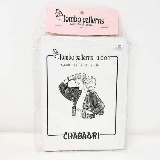 1980s Chabori Sewing Pattern Tombo 1001 - Jacket - Size XS-XL