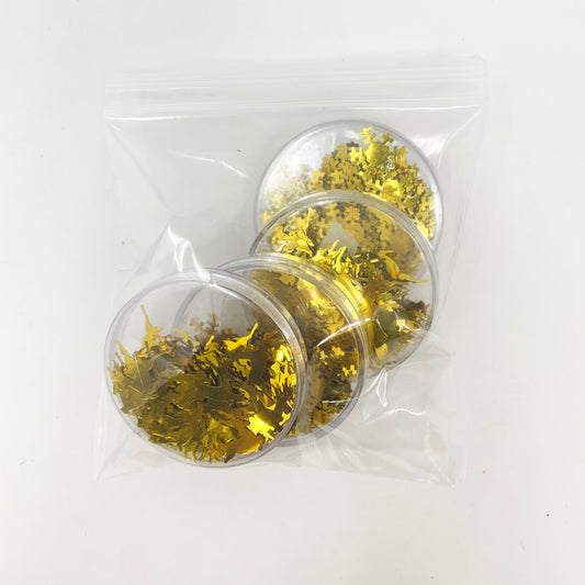4 Jars of Gold Spangles