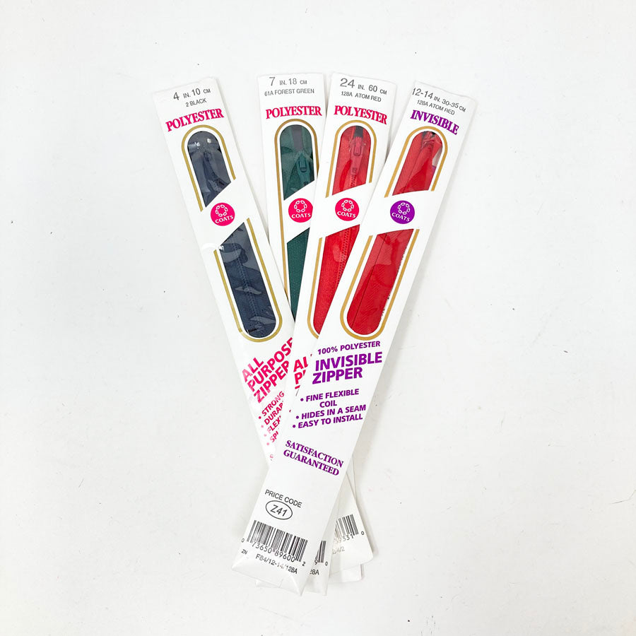 Coats Zippers - Pick a Pack