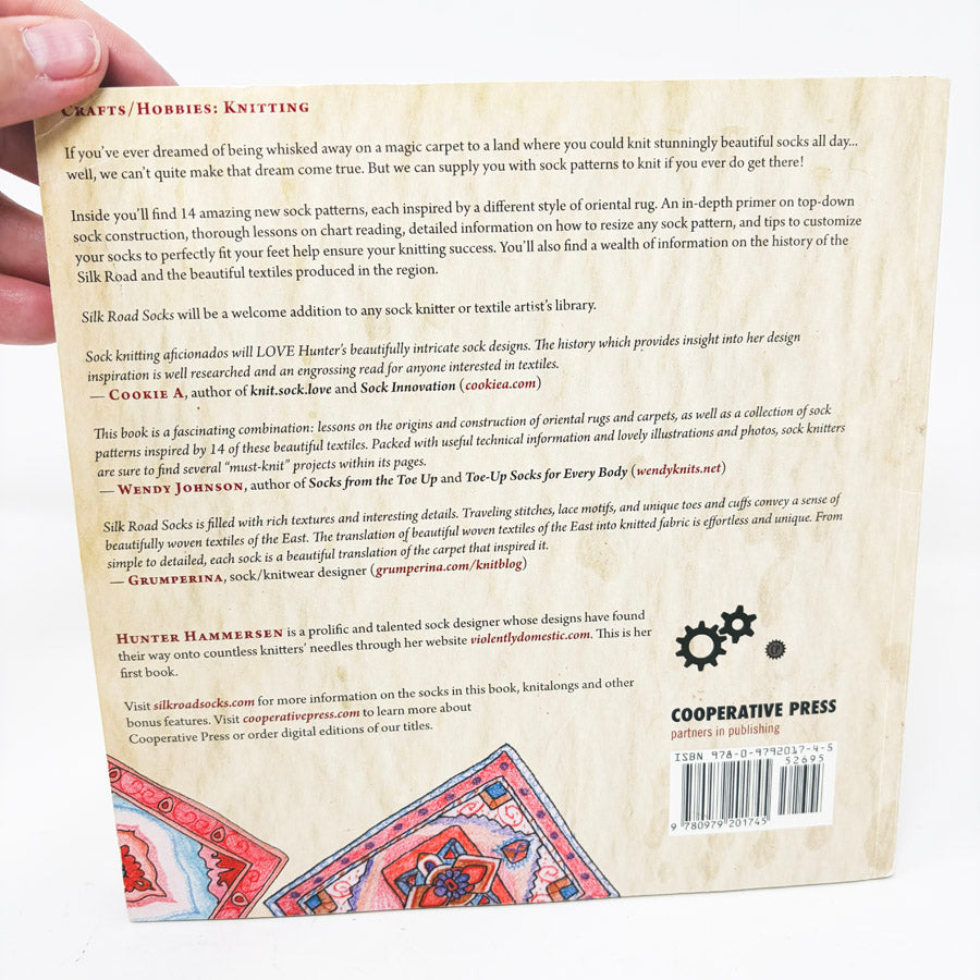 Silk Road Socks Book by Hunter Hammersen