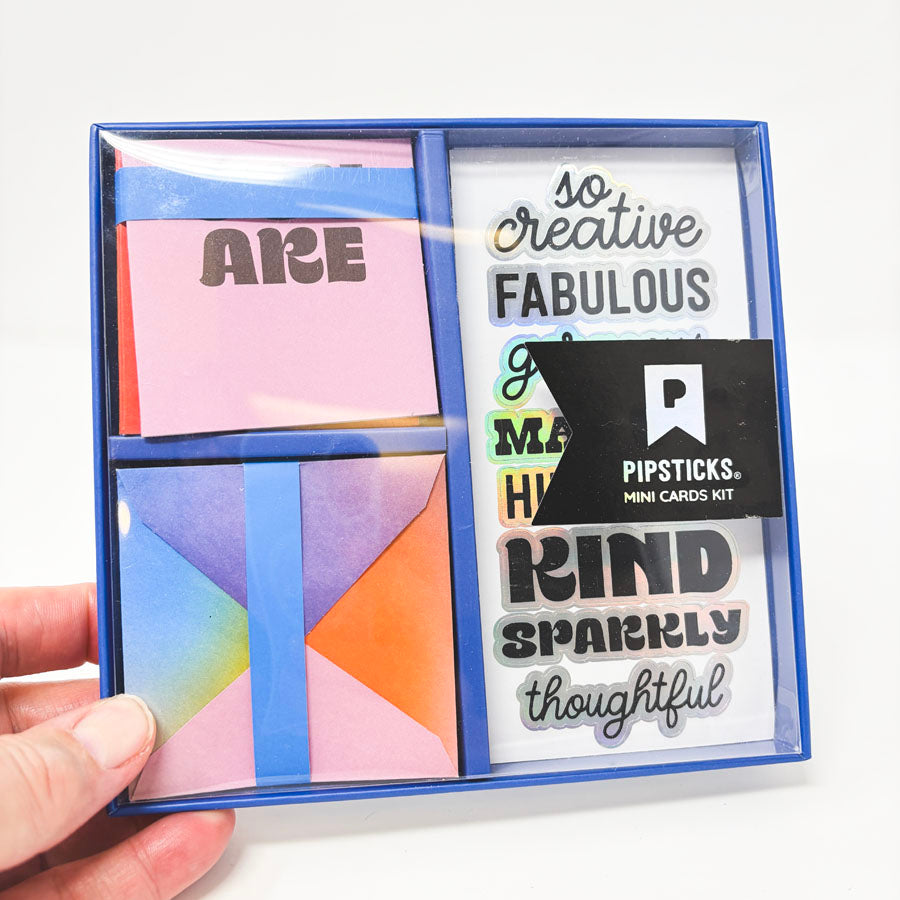 Pipsticks Mini Cards Kit - You're The Best