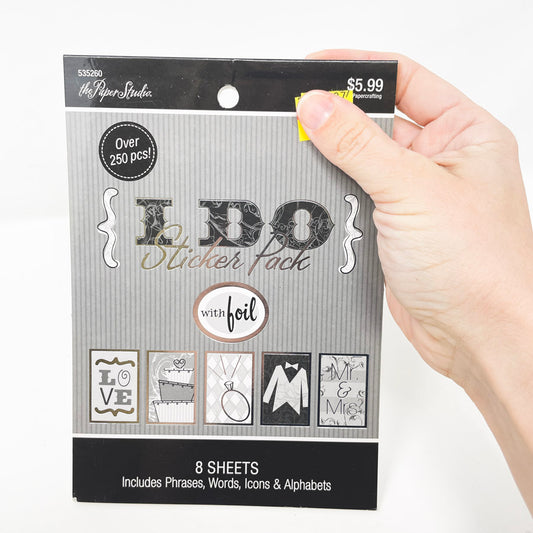 The Paper Studio I Do Sticker Book