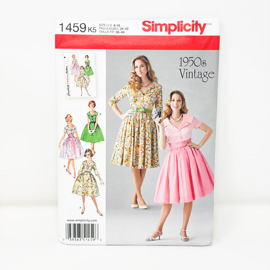 2014 Simplicity Sewing Pattern 1459 - Dress - Size 8-16