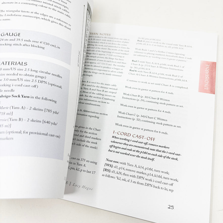 Illuminated Knits Book by Lucy Hague