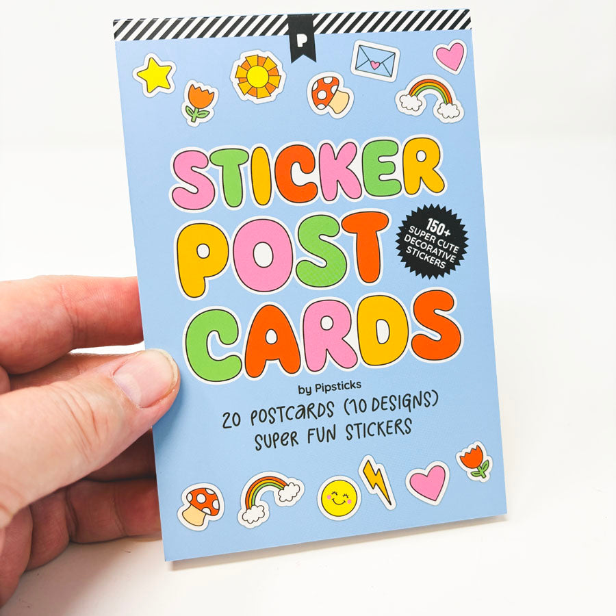 Pipsticks Super Cute Postcard Book
