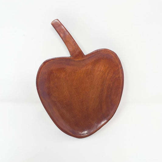 Vintage Teak Apple Tray MCM