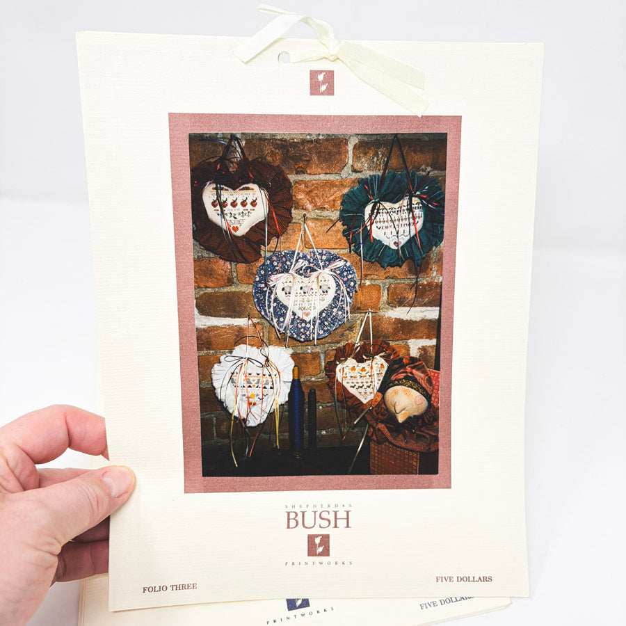 Shepherd's Bush Cross Stitch Pattern - Door Hearts