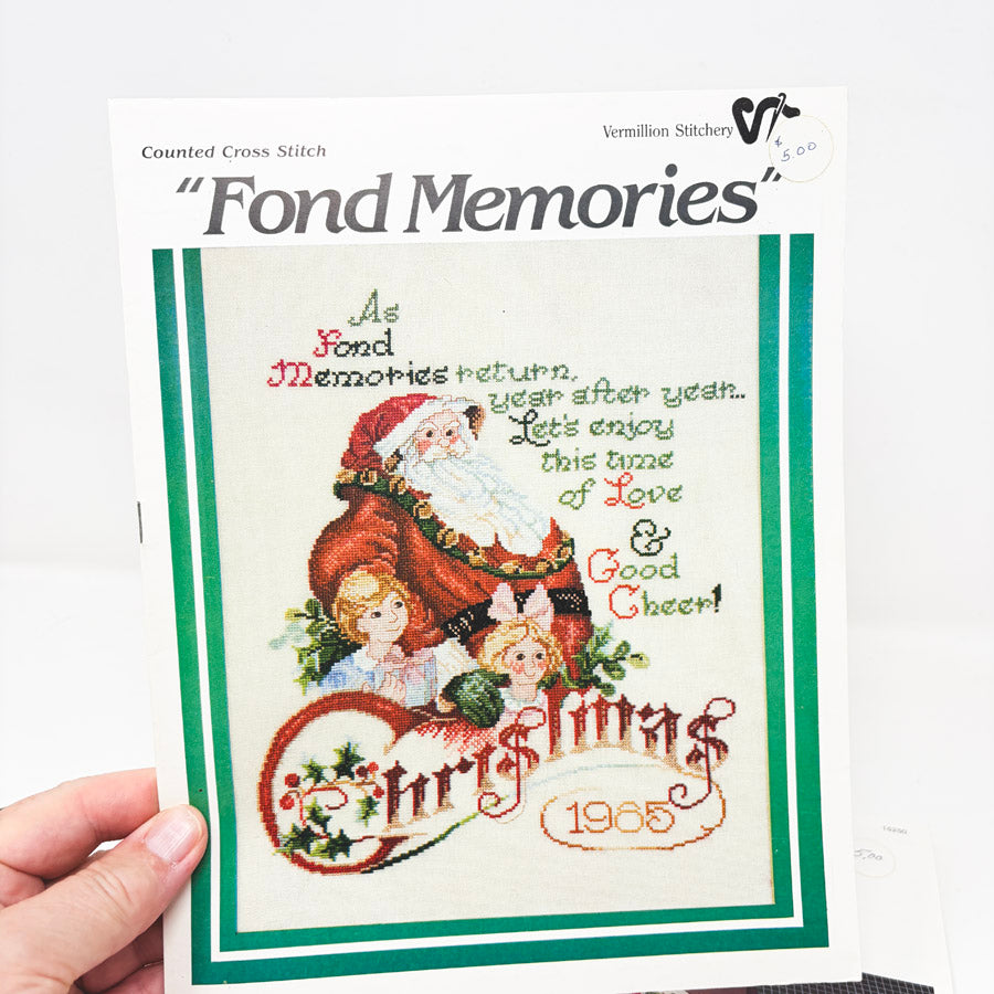 Vintage Vermillion Stitchery Christmas Cross Stitch Patterns