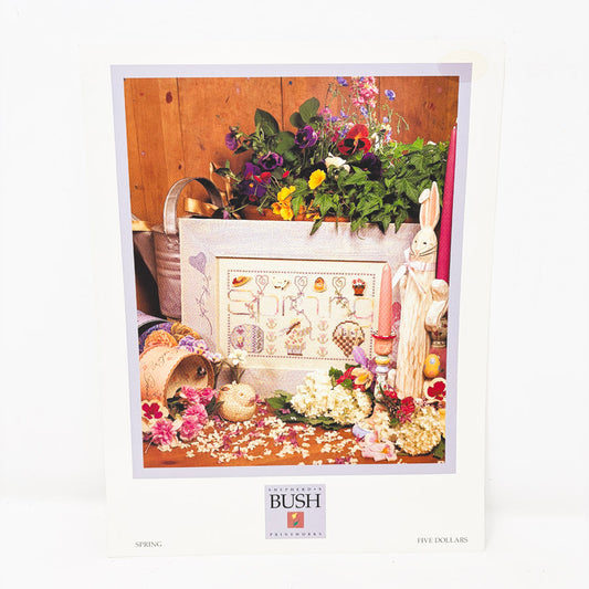 Spring – Shepherd's Bush Cross Stitch Pattern - 1998