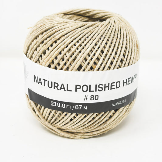 Natural Polished Hemp #80