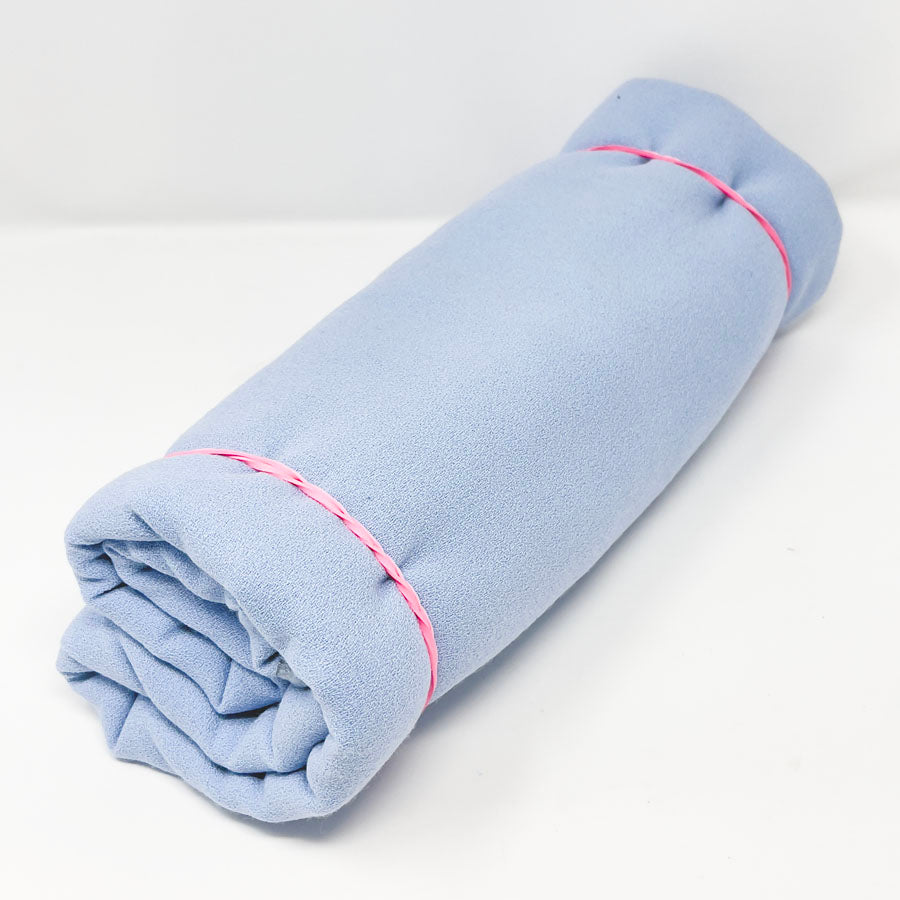 58" x 105" - Lt. Blue Poly Blend