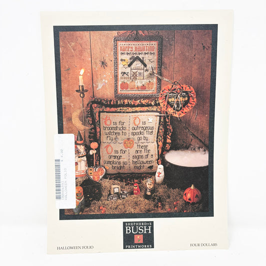 Halloween Folio – Shepherd's Bush Cross Stitch Pattern - 1993