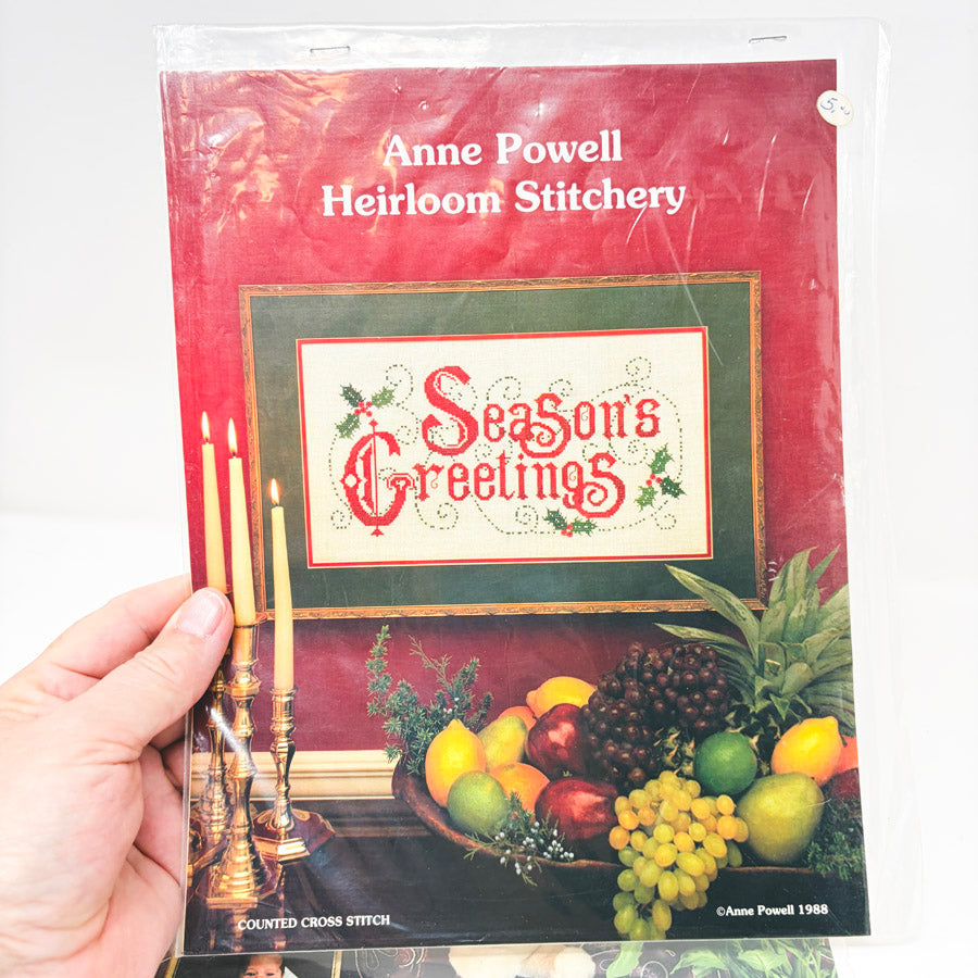 Vintage Anne Powell Christmas Cross Stitch Patterns