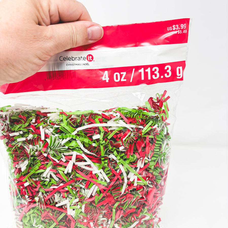 Paper Shred Red Green White