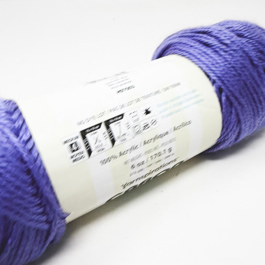 Caron Simply Soft Acrylic Yarn - Lavender Blue (Partial)
