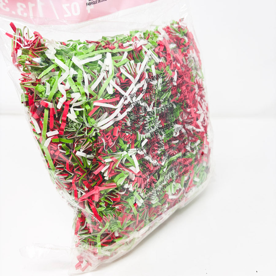 Paper Shred Red Green White