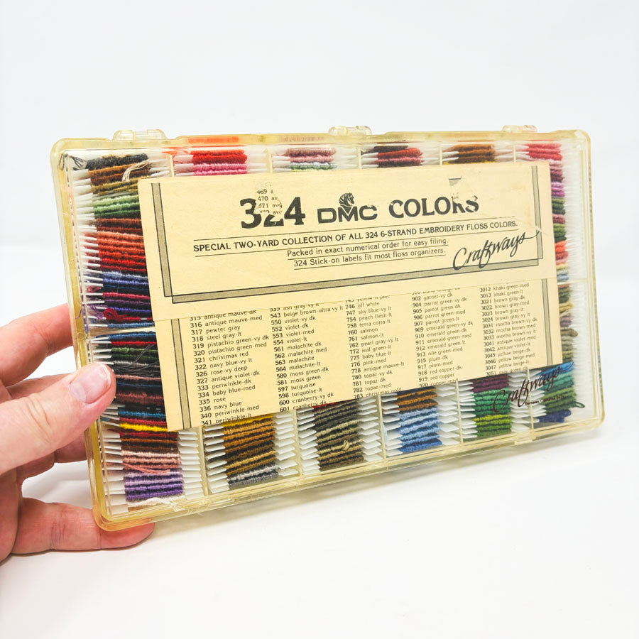 Vintage Craftways 324 Color DMC Collection in Box – Hello Art Hatchery