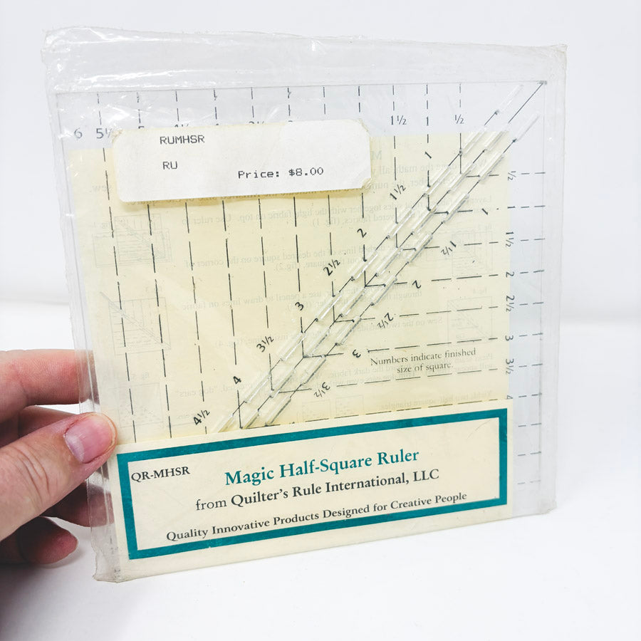 Magic Half-Square Ruler by Quilter's Rule International LLC