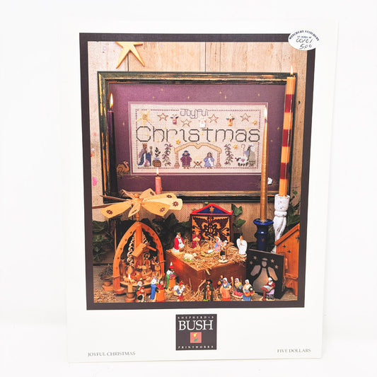 Joyful Christmas – Shepherd's Bush Cross Stitch Pattern - 1999