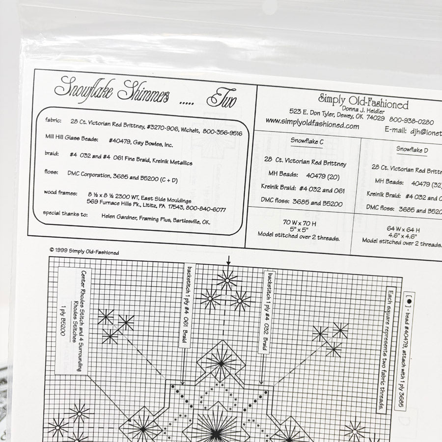 Simply Old Fashioned Christmas Cross Stitch Patterns