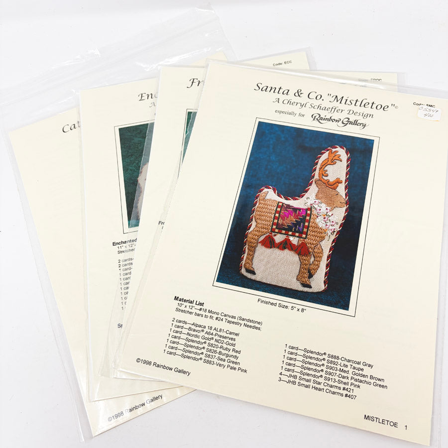Cheryl Schaffer for Rainbow Gallery – Christmas Cross Stitch Patterns