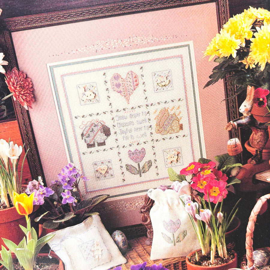 Buttoned Hearts – Shepherd's Bush Cross Stitch Pattern - 1992