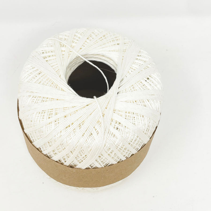 White Crochet Thread