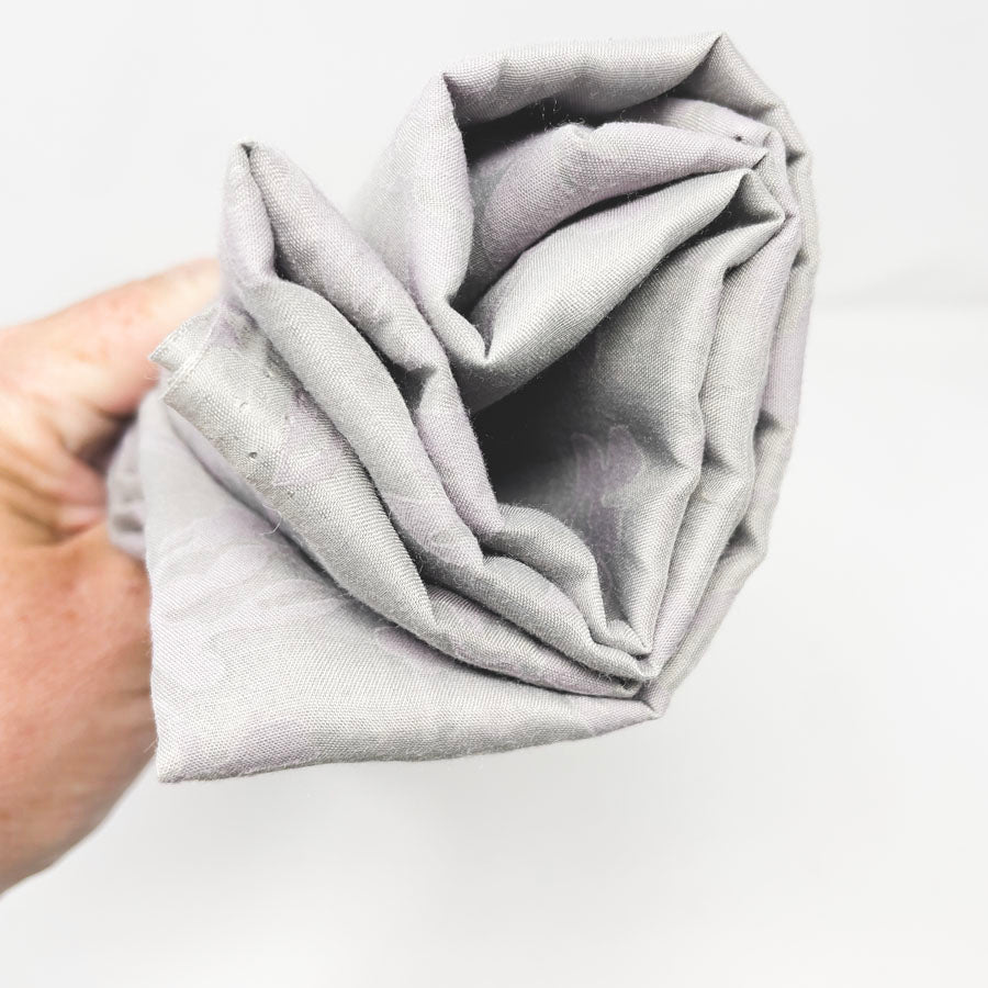 58" x 58" - Lightweight Gray Fabric