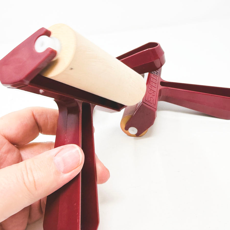 Speedball 4" Soft Brayer with Pop-In Roller