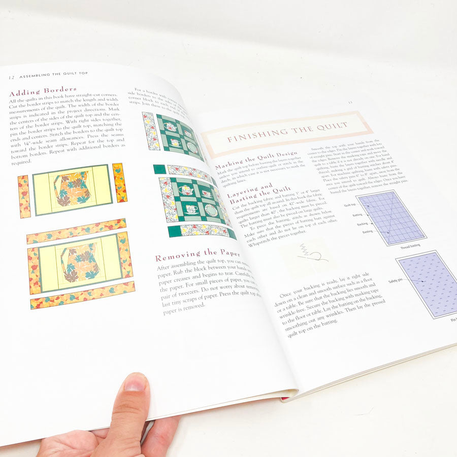 That Patchwork Place Cups and Saucers Paper-Pieced Kitchen Designs Book