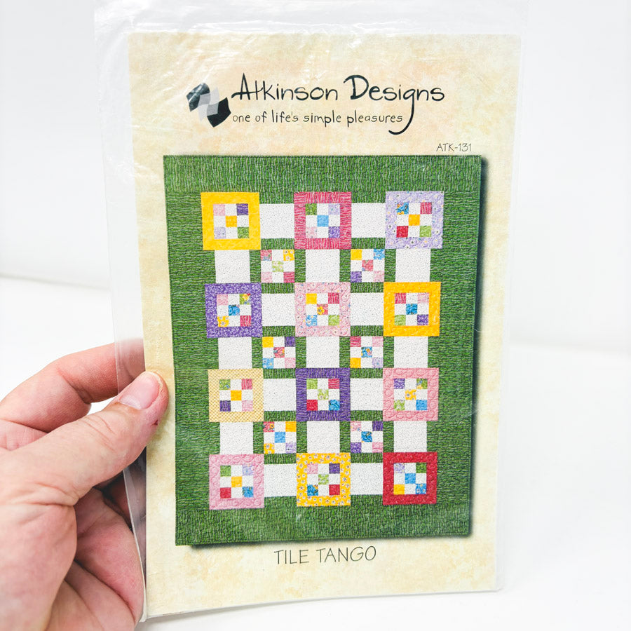 Tile Tango Quilt Pattern by Atkinson Designs