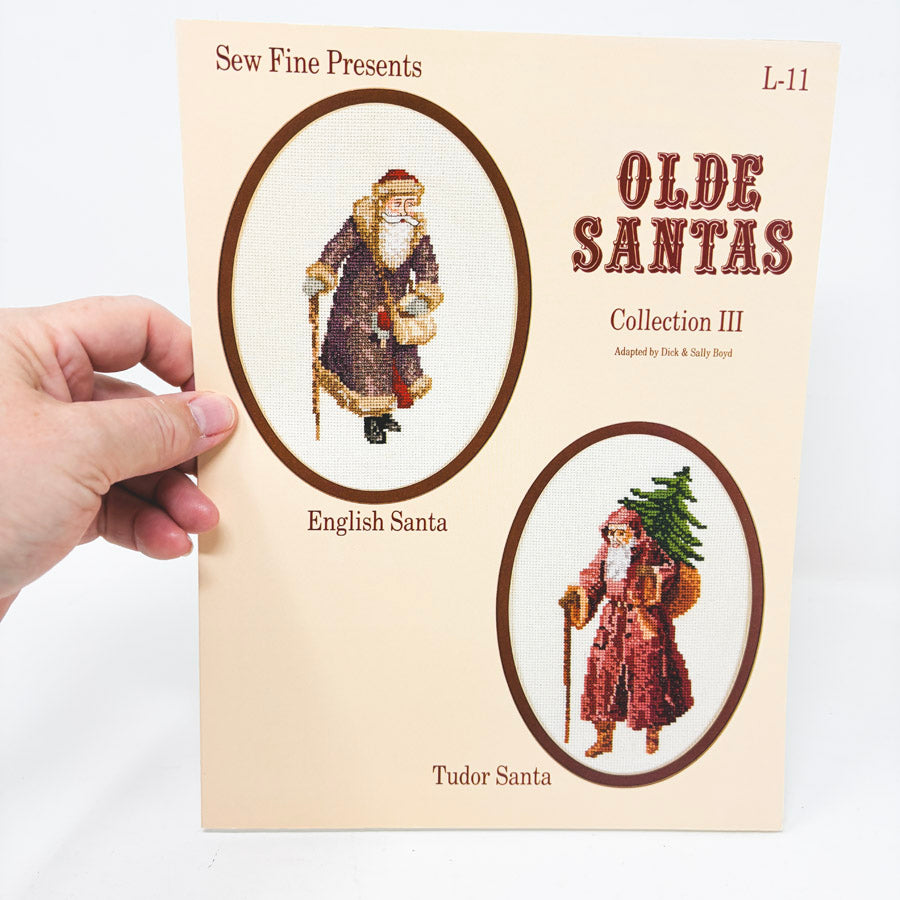 Vintage Sew Fine Olde Santas Cross Stitch Patterns