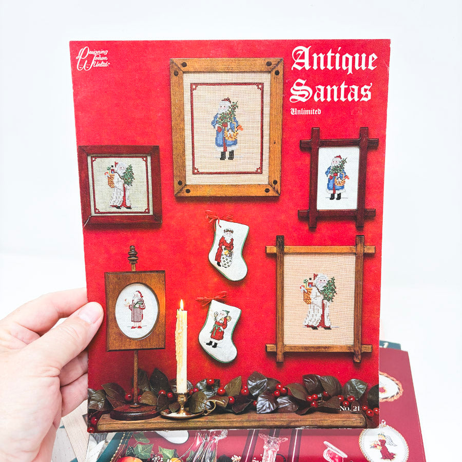 Vintage Designing Women Unlimited Christmas Cross Stitch Patterns