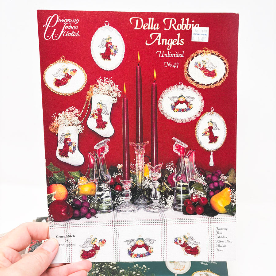 Vintage Designing Women Unlimited Christmas Cross Stitch Patterns