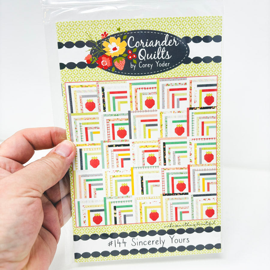 Sincerely Yours Quilt Pattern by Coriander Quilts