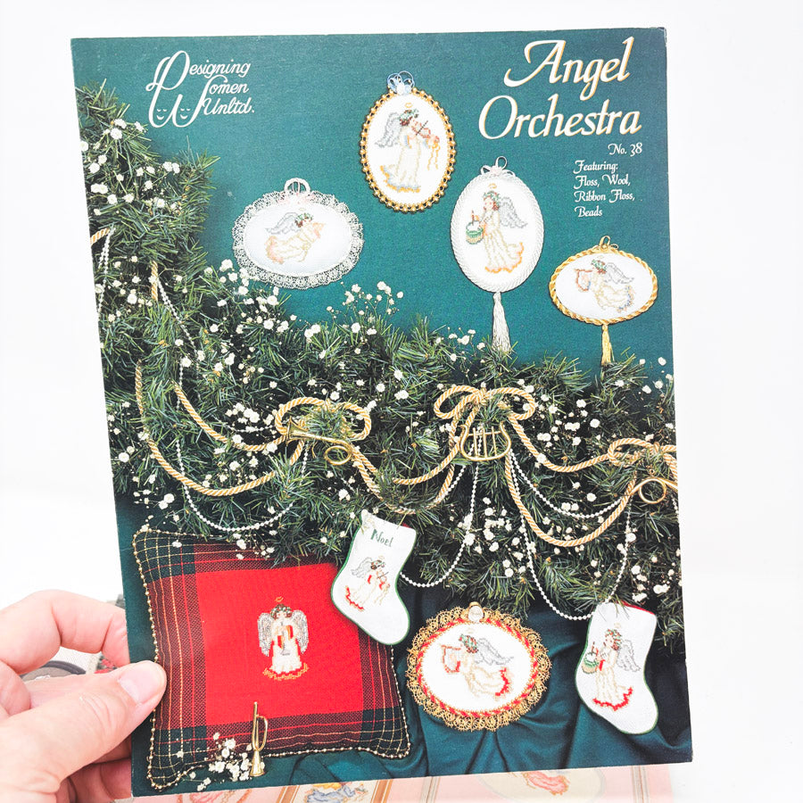Vintage Designing Women Unlimited Christmas Cross Stitch Patterns
