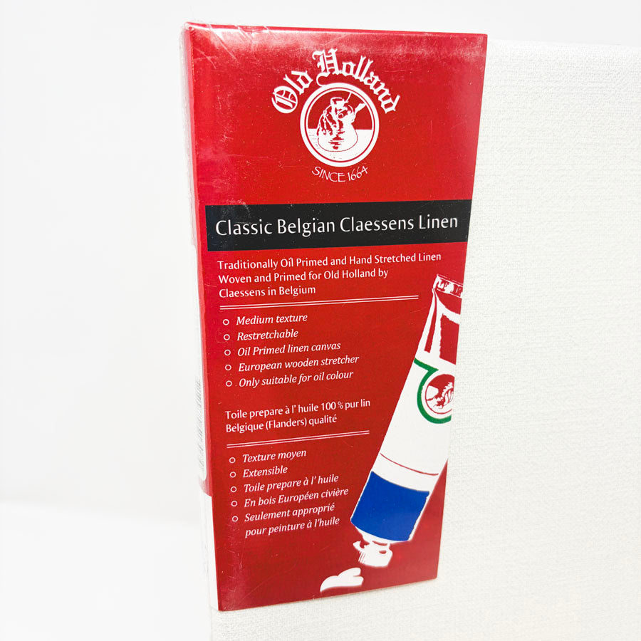 Old Holland Claessens Oil Primed Belgian Linen Canvas - 9" x 12"