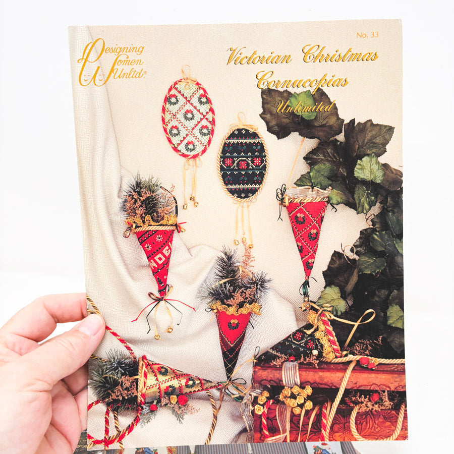 Vintage Designing Women Unlimited Christmas Cross Stitch Patterns
