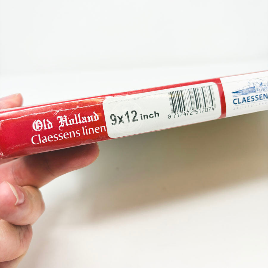 Old Holland Claessens Oil Primed Belgian Linen Canvas - 9" x 12"