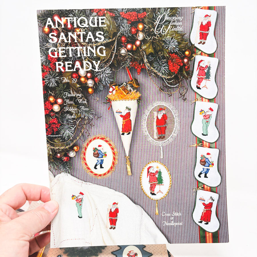 Vintage Designing Women Unlimited Christmas Cross Stitch Patterns
