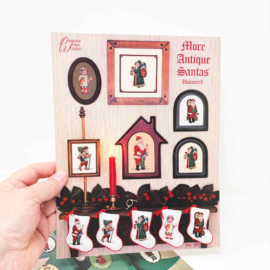 Vintage Designing Women Unlimited Christmas Cross Stitch Patterns