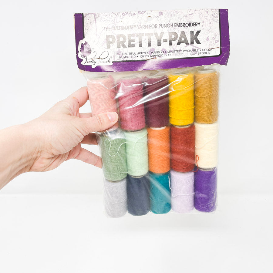 Vintage Pretty Punch Pretty-Pak Embroidery Yarn